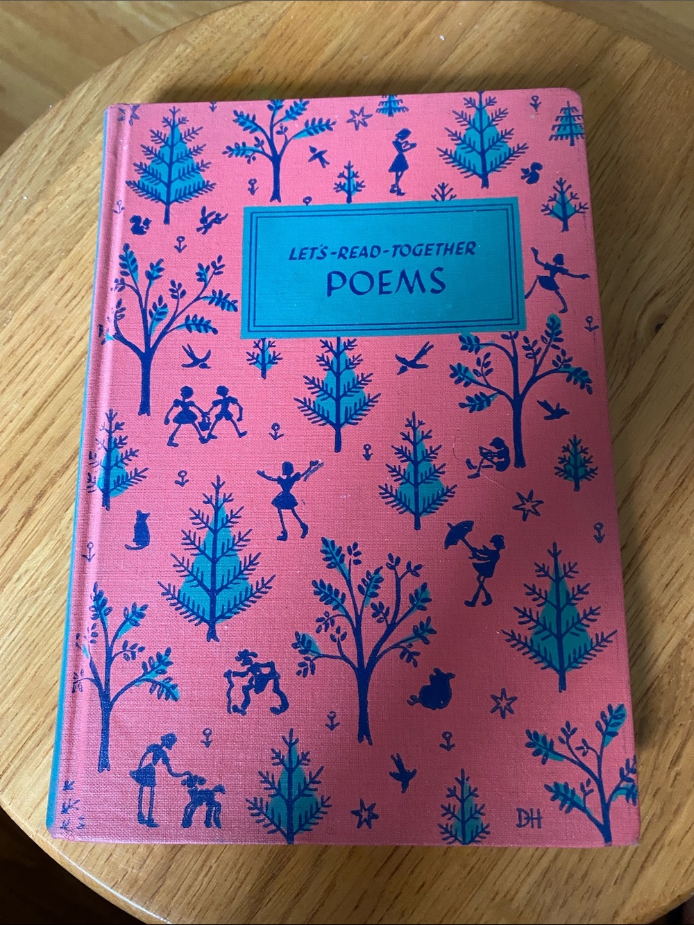 Vtg. 1949 Let’s -Read-Together Poems Hardcover Book - 1st edition
